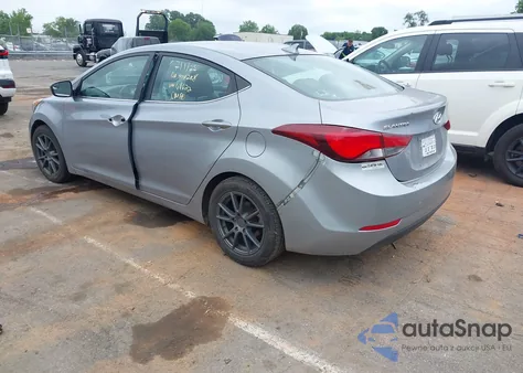 2015 Hyundai Elantra Se из США, поврежденный, VIN 5NPDH4AE9FH611622